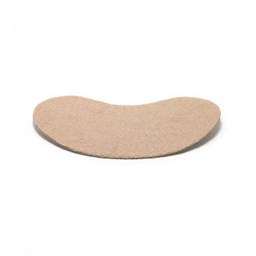 Extra Large, Moleskin, Kidney Shaped, Ball of Foot Cushions, 100 Pack 3 12 Wide
