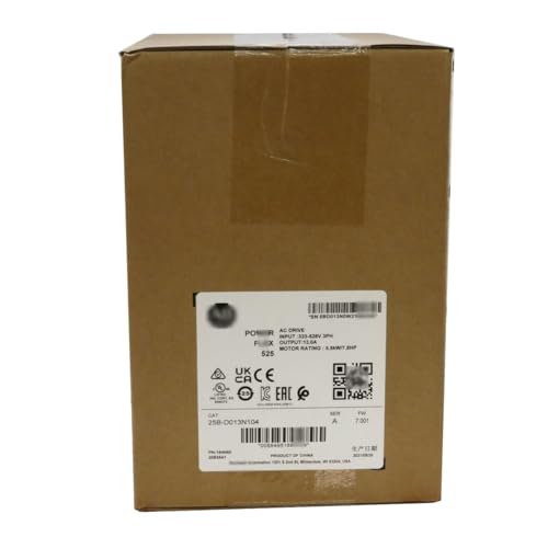25B-D013N104 525 AC Drive, Variable, 480VAC, 7.5HP  5.5kW, 13.0 Amp, Normal & Heavy Duty