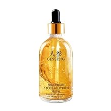 Gold Ginseng Face Serum Polypeptide Anti-Wrinkle Lightning Moisturizing Niacinamide Facial Serum For Skin Care