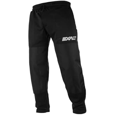 Exalt Paintball Throwback V2 Paintball Pants - Black 2XL