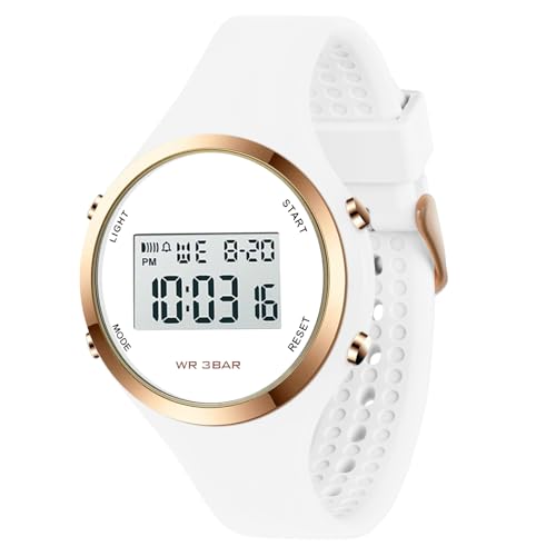 Women LED Display Elecreonic Watch Fashion Chrono Alarm Digital Clock Woman Outdoor Sport Wirstwatch