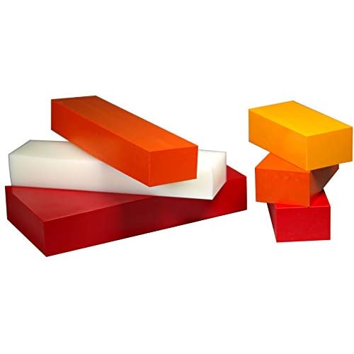 Two Plastic Blocks- HDPE 2x 3x 6