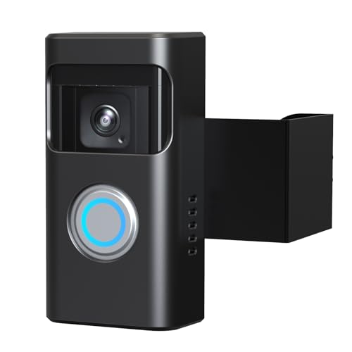Anti-Theft Ring Doorbell Mount Compatible with Ring Battery Doorbell and Battery Doorbell PlusPro, No-Drill Doorbell Holder Accessories for Houses, Apartments