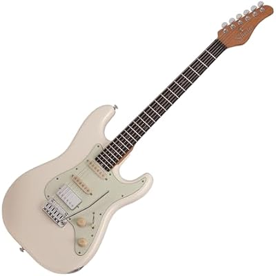 Schecter Nick Johnston Traditional HSS Electric Guitar - Atomic Snow