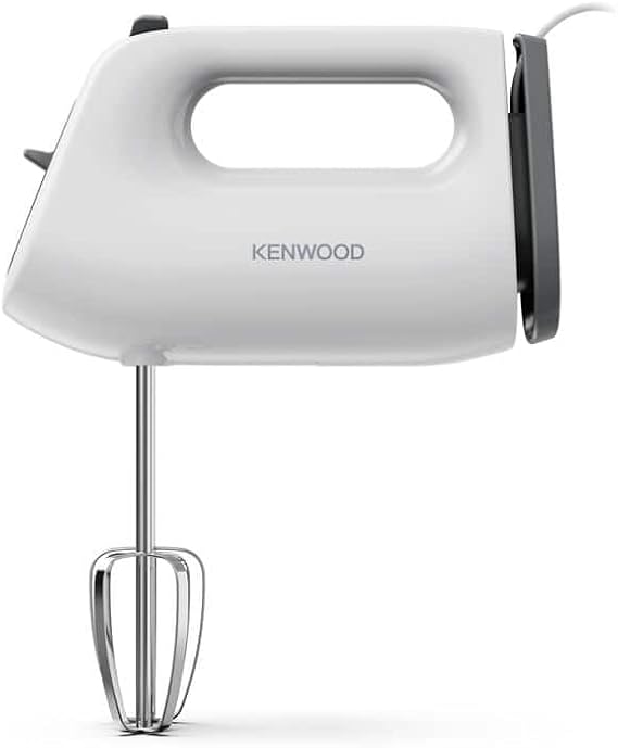 KENWOOD HMP10.000WH QuickMix Lite mixer 300W Progressive speed system sureEject stainless steel whisks White