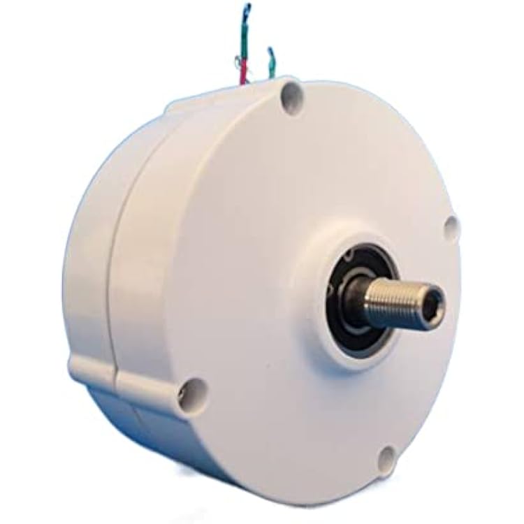 Wind Turbine, 100W 200W 300W 12V24V Low Speed Permanent Magnet Generator Household Motor DIY Horizontal Wind Turbine Generator for Home, Farm, RVs, BoatsWithout Base,24V_300W