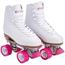 Chicago Skates Classic Quad Roller Skates for Women & Men Durable & Top Performance, Adjustable High-Top Boots for Safe Indoor/Outdoor Roller Derby60mm PU Wheels & Semi-Precision Bearings