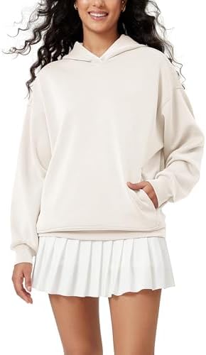 ODODOS Women's Modal Soft Oversized Hoodies Long Sleeve Hooded Sweatshirts Pullover Top with Kangaroo Pocket