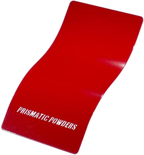 PRISMATIC POWDERS Very Red - Solid Tone Polyester Powder Coating - High Gloss 1 LB - Durable, High Performance Coating for Automotive Metal, Wheels, Parts - Made in USA - (PSS-4971)