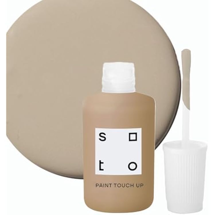 soto Beige Paint Touch Up, Multi-Surface, Matte Finish No. 09 Rough Sketch 10 Milliliters of Scratch Repair for Furniture, Walls, Cabinets, Trim, Doors, IndoorOutdoor