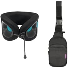 Cabeau On-The-Go-Sling Pack x Evolution X Bundle - Black, Turqoise