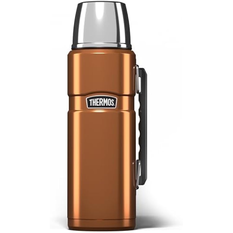 Thermos 170287 Stainless King Flask, Copper, 1.2L