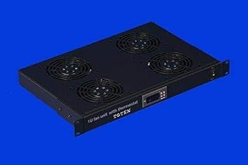 Rack Mount Digital Server Fan Cooling System with 4 Fans 1U