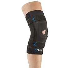 United Ortho 300082-03 Left Leg Patella Stabilizer Hinged Knee Support Brace, Small