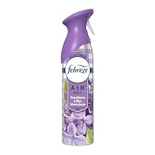 Febreze Air Mist Odor-Fighting Air Freshener Southern Lilac Mornings, 8.8 oz. Aerosol Can