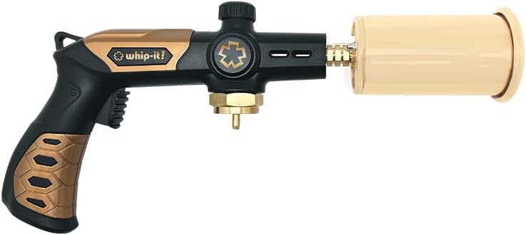 Whip-It! Barrel Torch Campfire Starter Powerful Propane Ignitor Charcoal Welding Searing Sous Vide BBQ Searing