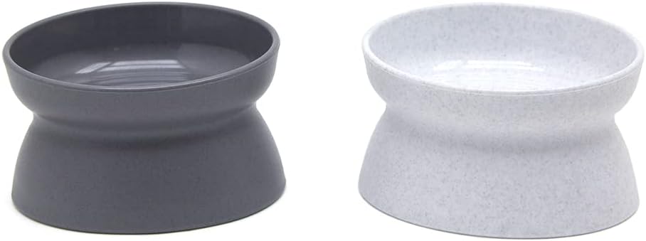 Kitty City Raised Cat Bowls, Small Bowl 2pk Modern
