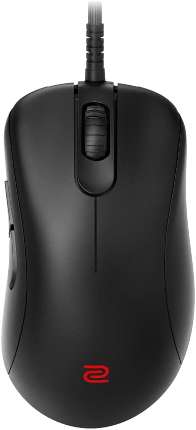 BenQ Zowie EC3-C Ergonomic Gaming Mouse | Professional Esports Performance | Lighter Weight | Driverless | Paracord Cable | 24-Step Scroll Wheel | Matte Black | Small Size