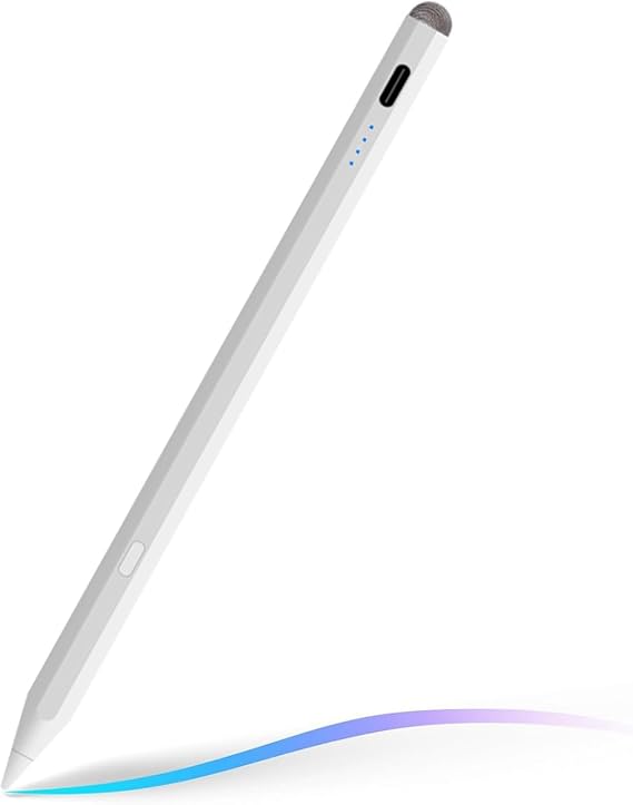 Stylus Pencil for iPad Pencil Pro 11th A16/10th/9th Gen,Fast Charger Active iPad Pencil,iPadstylus Pen for 2018-2025 iPad11 A16/10/9/8/7/6,iPadPro 11"/12.9"/13"/M4,iPadAir 3/4/5/6/M2,iPadMini 5/6/7Gen
