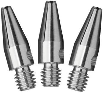 US Darts - Silver Aluminum Dart Shafts - 3 Sets (9 shafts), 2BA Mini (3/4 inch), + O'rings