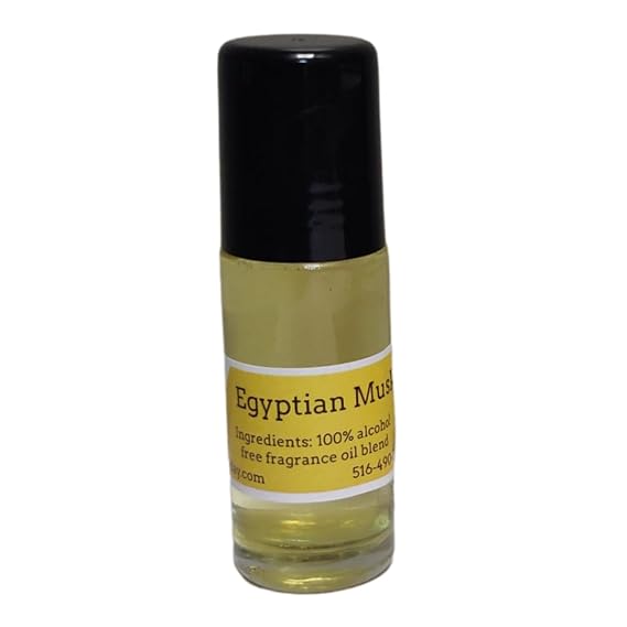 Egyptian Musk Perfume Oil - 1/3 oz Roller Bottle