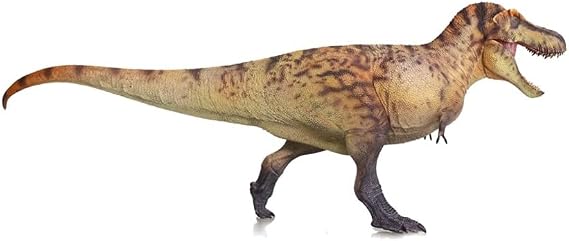 HAOLONGGOOD Tyrannosaurus Rex Dinosaur Model with Movable Jaw, Prehistoric Animal Figure (Color A)