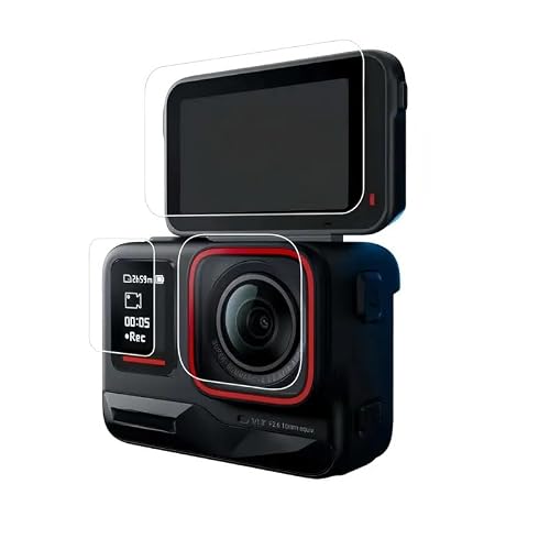 Ace Pro 2 Uyumlu 9H Temperli Cam Ekran Koruyucu Insta360 Ace Pro 2 Uyumlu