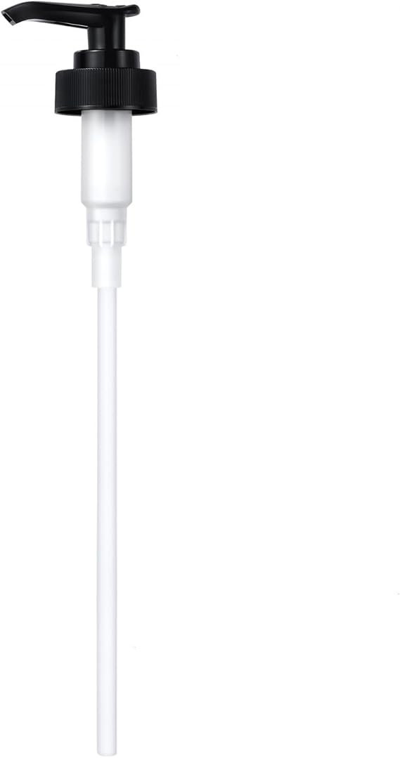 Pump Dispenser Replacement for Yoken 8oz 16oz 32oz Glass Bottle Only, Leak Proof Plastic Pump (N20-EA28/410B)