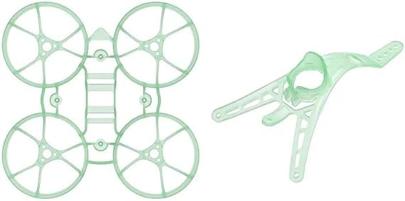 Drone parts For BETAFPV Meteor65 Air Brushless Whoop 65mm FPV Frame KIT PP Material 1S Lipo 0702/0802 Motor For FPV RC Quadcopter Drone(Green Canopy Frame)