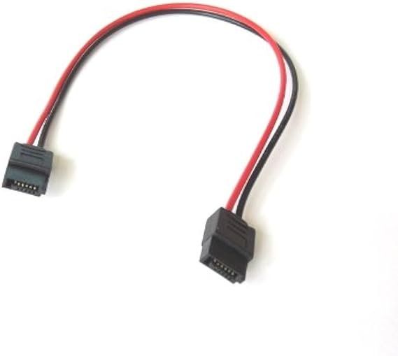 6 Pin Slimline Sata Female to 6 Pin Female Power Cable - 8 Inches