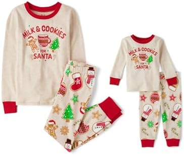 The Childrens Place unisex-baby And Kids, Sibling Matching, Holiday Pajama Sets, Cotton