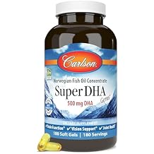 Carlson Labs - Super DHA 500 mg. - 180 Softgels