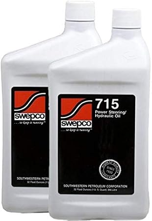 715 Power Steering/Hydraulic Oil, Pack of 2 Quarts