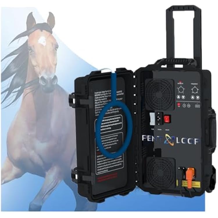 Horses PEMF Pulse Electromagnetic Therapy Machine, PMST Circuit PEMF Dual-Band Magnetic Therapy Device, Used to Relieve Pain in HorsesRecovery