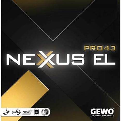 GEWO Nexxus Pro 43 EL - Offensive Table Tennis Rubber