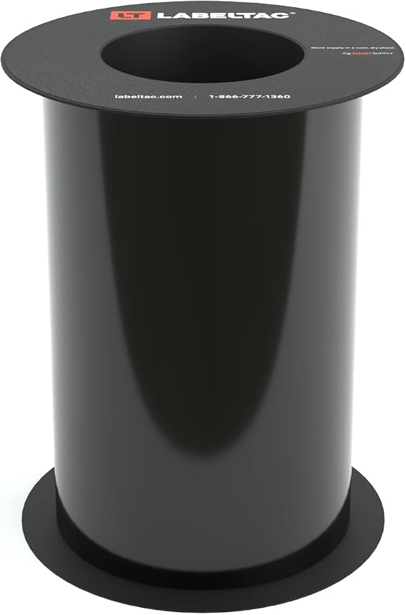 LabelTac Label Supply 8" x 75' Black