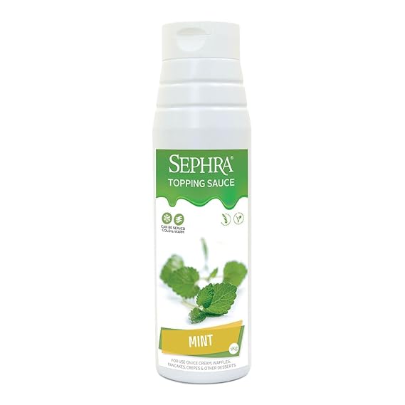 Sephra Topping/Dessert Sauce - 2.2lb Squeezy Bottle (Mint)