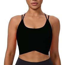 Sports Bras for Women Padded Sports Bra Tank Top Sexy Crisscross Back High Impact Workout Yoga Bras Gym