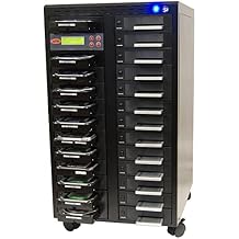 Systor 1:24 HDD/SSD Hard Drive Duplicator - 9GB/Min - Standalone Copier & Eraser/Sanitizer for Multiple SATA 3.5 Disk & 2.5 Solid State Drives - Copy Speeds of up to 150MB/Sec (SYS2024HS-DP)