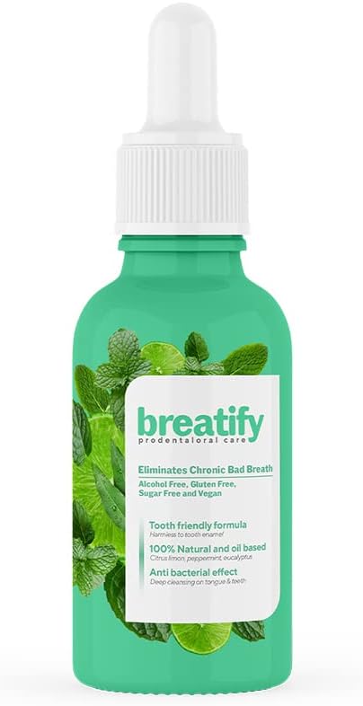 Bad Breath Treatment Dry and Bad Mouth Smell Removing Drops Easy to Carry and Handy Fresh Breath Oil serum, 20 mL, 0.68 Oz (Pack of 1, 0.68 Oz)