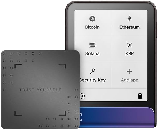 Ledger Flex™ Kripto Donanım Cüzdanı ve Recovery Key Neptün Mavisi  $70 DEĞERİNDE BITCOIN ÖDÜL