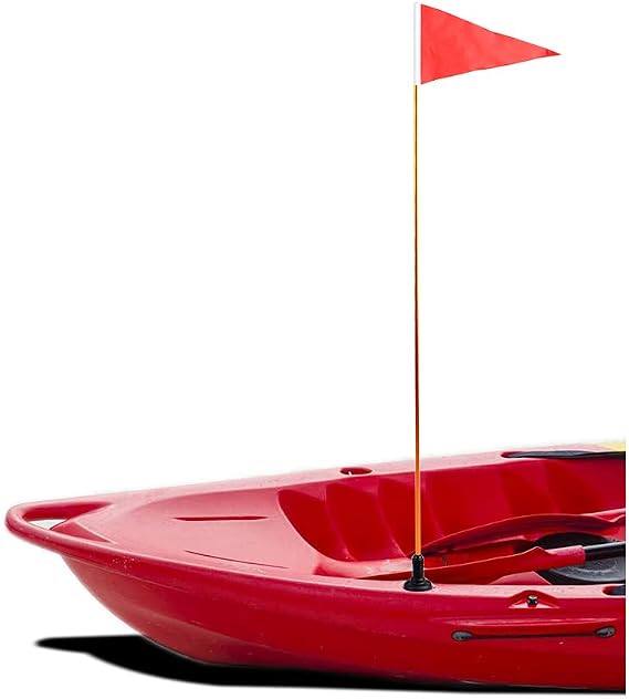 4ft Kayak Flag Track Mount Kayak Safety Flag