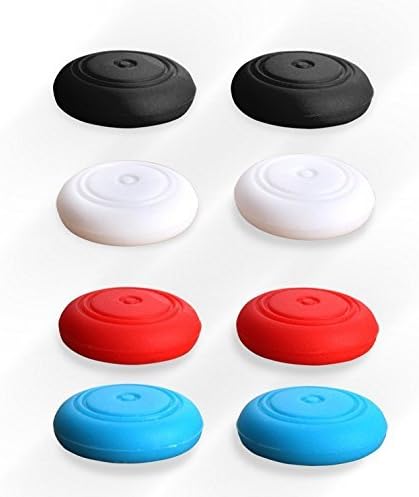 Analog Controller Gamepad Thumb Stick Grips Thumbsticks Joystick Cap Cover for Switch NS Controller (4 Pairs)