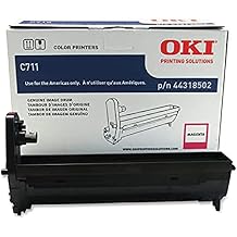 Okidata 44318502 OEM Magenta Imaging Drum Unit, Okidata C711 Series Works with: Okidata C711dn 34-36PPM Color Laser Printer Okidata C711dtn OEM
