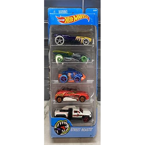 Hot Wheels Street Beasts 5 Car Gift Pack!