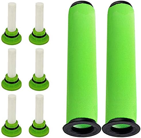 6x Scented Cartridge Freshener Tabs  2x Filters for GTECH AirRam MK2 K9 Vacuum Cleaner