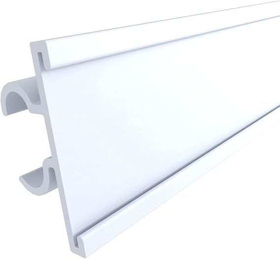 Shelf Label Strip Sign Holder for 17.84L Dbl. Wire Cooler Shelves