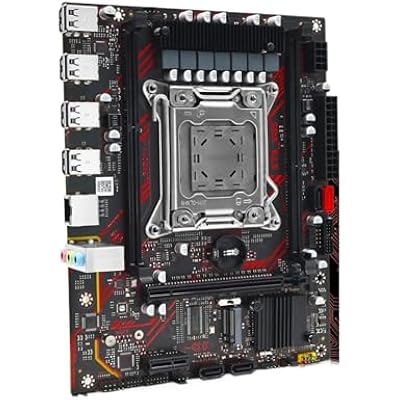ZSUS X79 Motherboard Set Kit with LGA2011 Xeon E5 2630 V2 CPU DDR3 1  16GB ECC Memory Support M.2 NVME SlotMotherboards