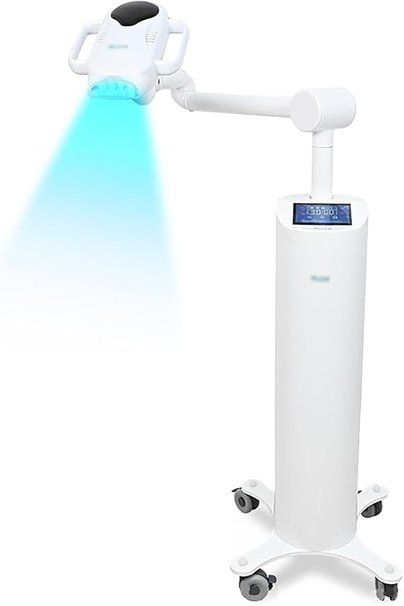 Teeth Whitening Light 80W 10 LED Cold Light 3 Colors LED Whitening Lamp(White)