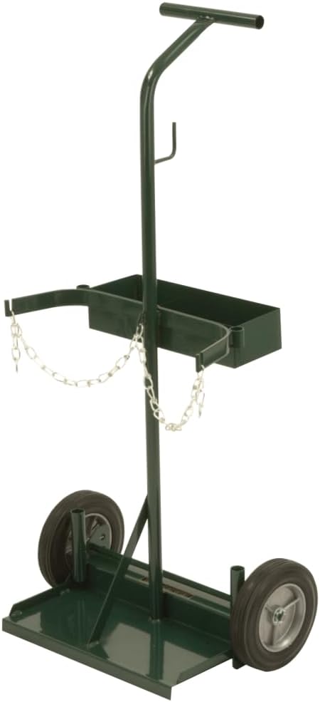Harper Trucks 108-70 45-Inch High by 22-Inch Wide Welding Cylinder Hand Truck with 8-Inch Semi-Pneumatic Wheels